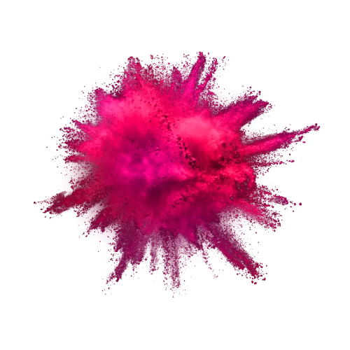 Red and black illustration, Dust explosion Color Powder, Pink Colored Smoke, explosion, color, magenta png free download